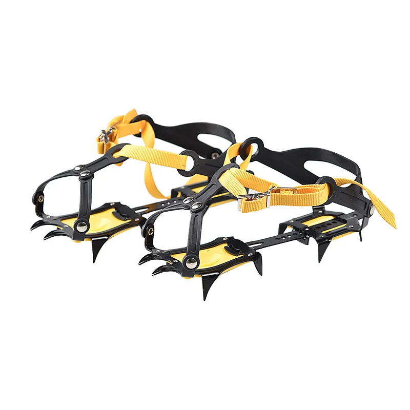 

10 Teeth Antiskid Ice Traction Crampons Outdoor Climbing Winter Ice Walking Shoes Boots Grips Outdoor Adventure Gear