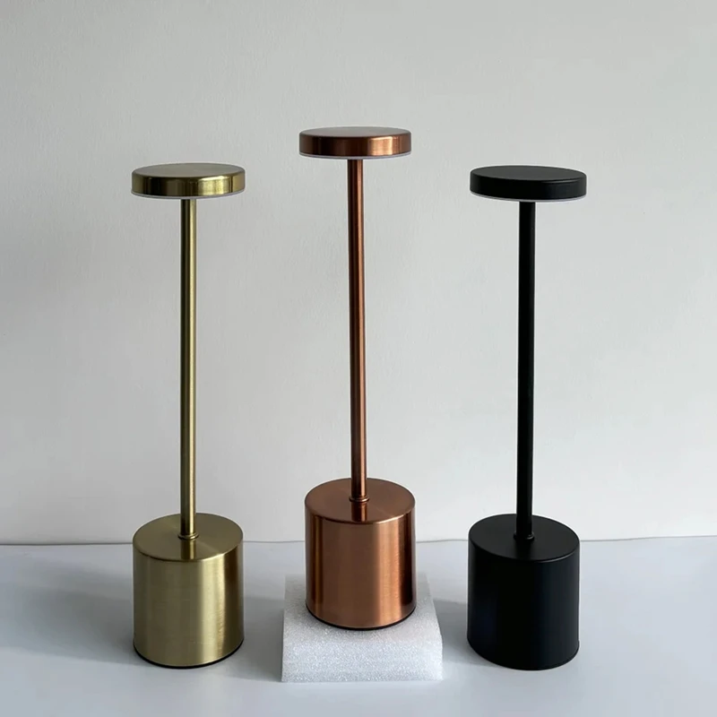 Перезаряжаемая настольная лампа Type C сенсорный выключатель прикроватная Ночная