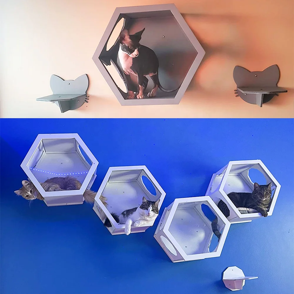 Акриловая стеклянная Рабочая мебель для кровати настенная игрушка домашних