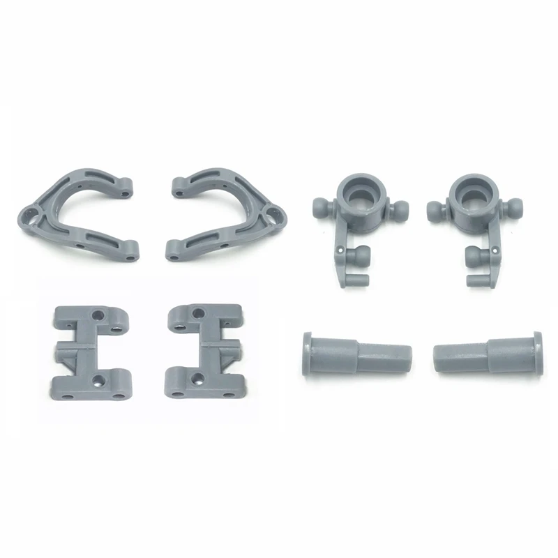 

8Pcs Upper Lower Swing Arm Steering Cup Wheel Hex For WPL D12 D22 D32 D42 1/10 RC Car Replacement Spare Parts Accessories