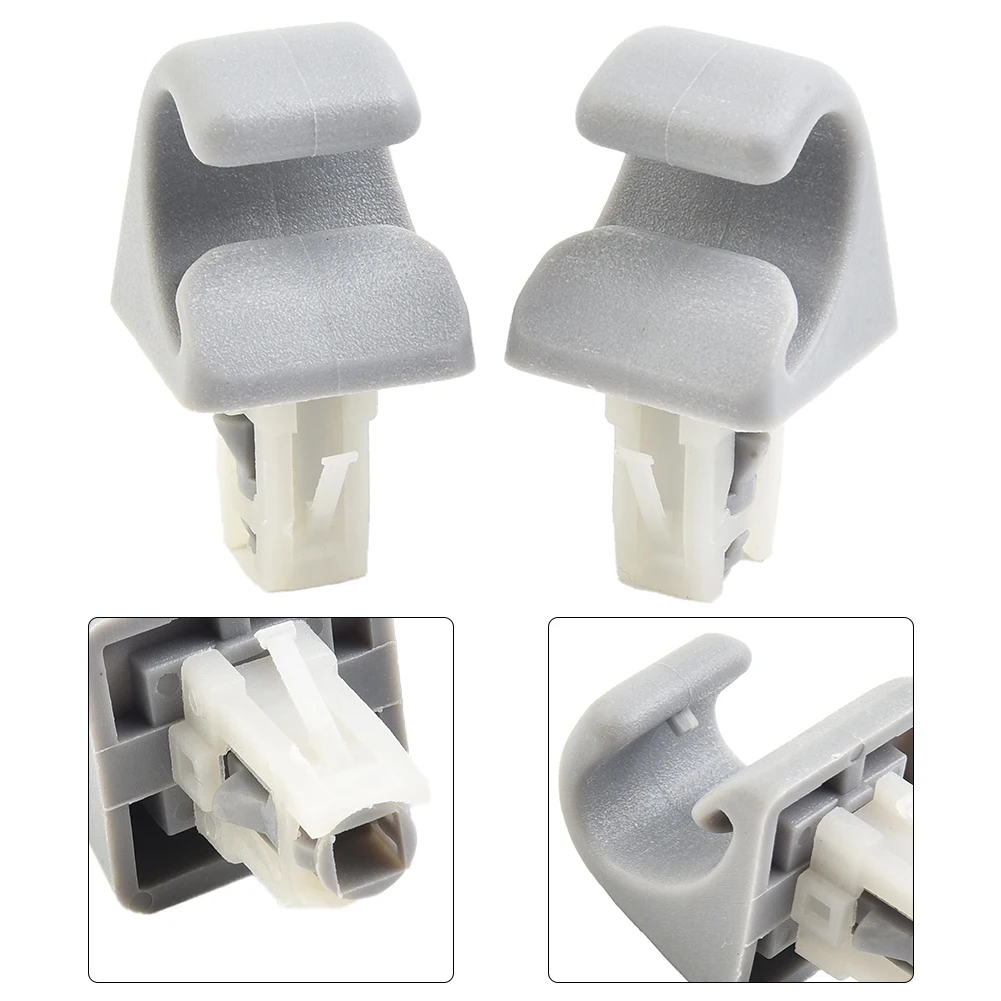 

2Pcs Sun Visor Hook Clips Sun Visor Hook Clips Car Replacement For Camry For Corolla For Highlander For Toyota