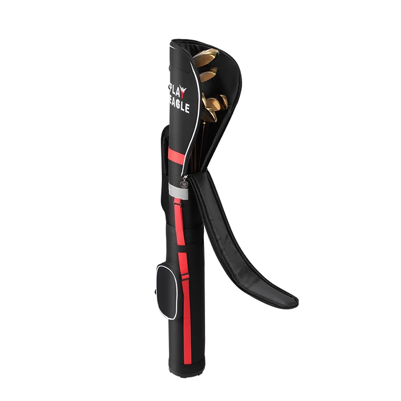 PLAYEAGLE Waterproof Nylon Golf Mini Portable Sunday Pencil  Bag  for 5~8pcs Clubs Lightweight Caddie Aviation  Accessories