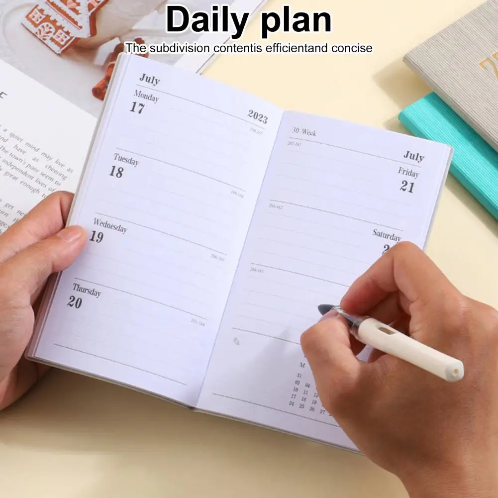 

Портативный ноутбук 2023 журнал органайзера A6 для студентов