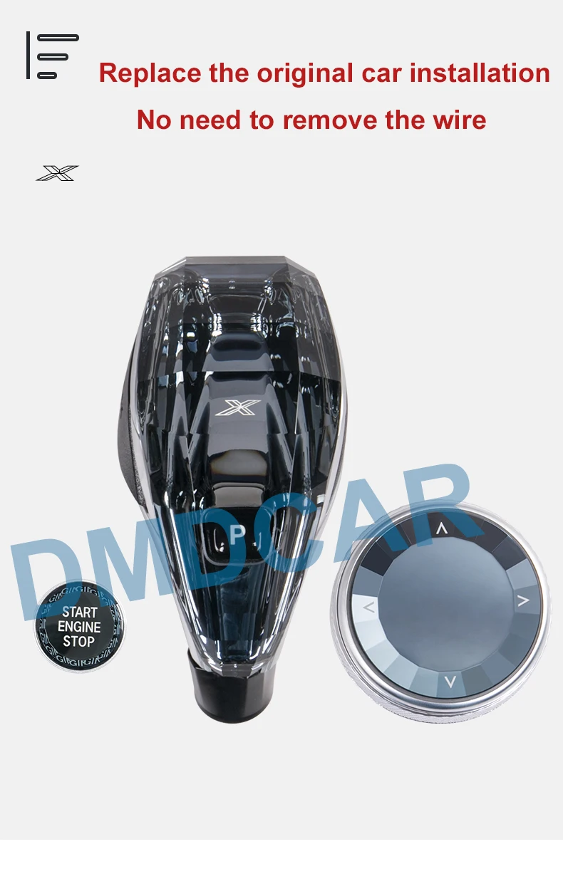 Кнопка регулировки громкости ручки переключения передач Crystal 3 шт./компл. для BMW G28