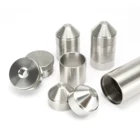 Фильтр для очистки растворителя из титана, 1,45 дюйма, OD 7 дюймов, 9 шт., стаканы из твердой нержавеющей стали с ЧПУ, с комплектом ловушек для очистки топлива с 12x28 или 58x2, 4 крышками