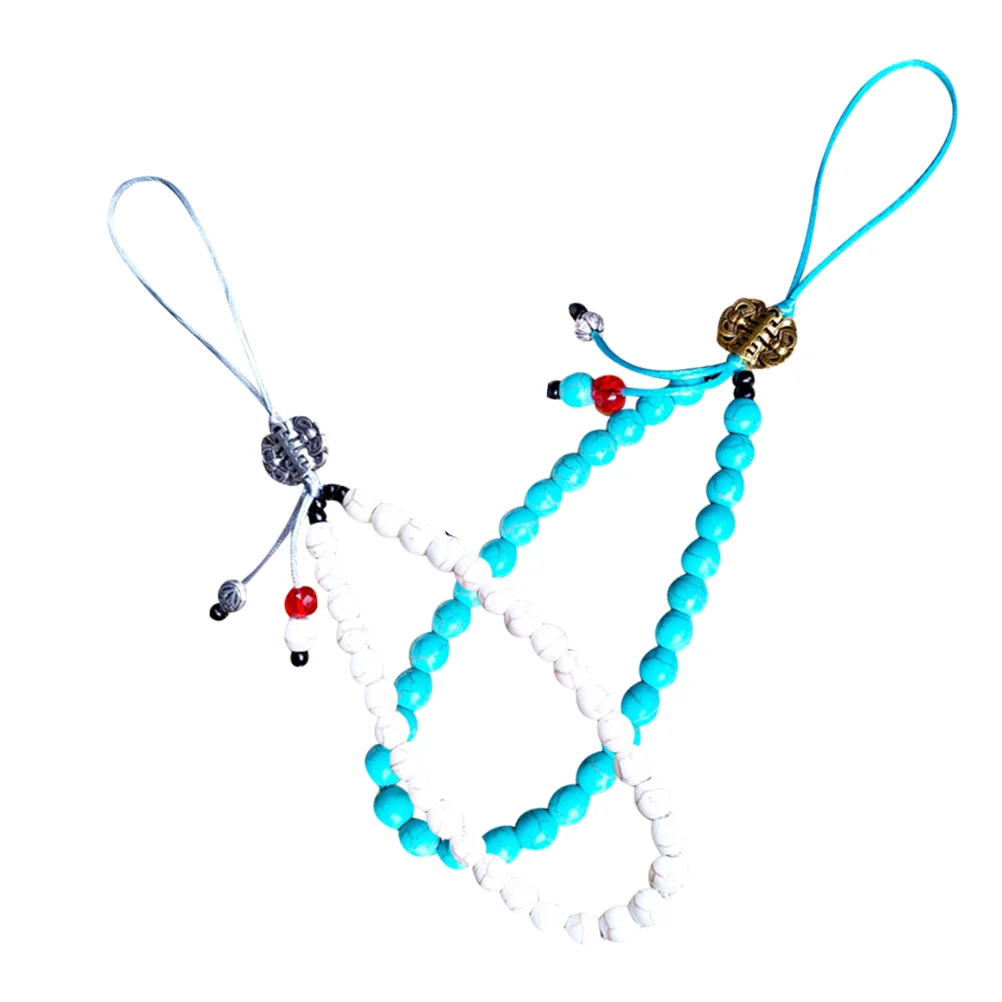 

2 Pcs Mobile Phone Hanging Chains Anti-lost Phone Lanyards Cell Phone Wrist Chain