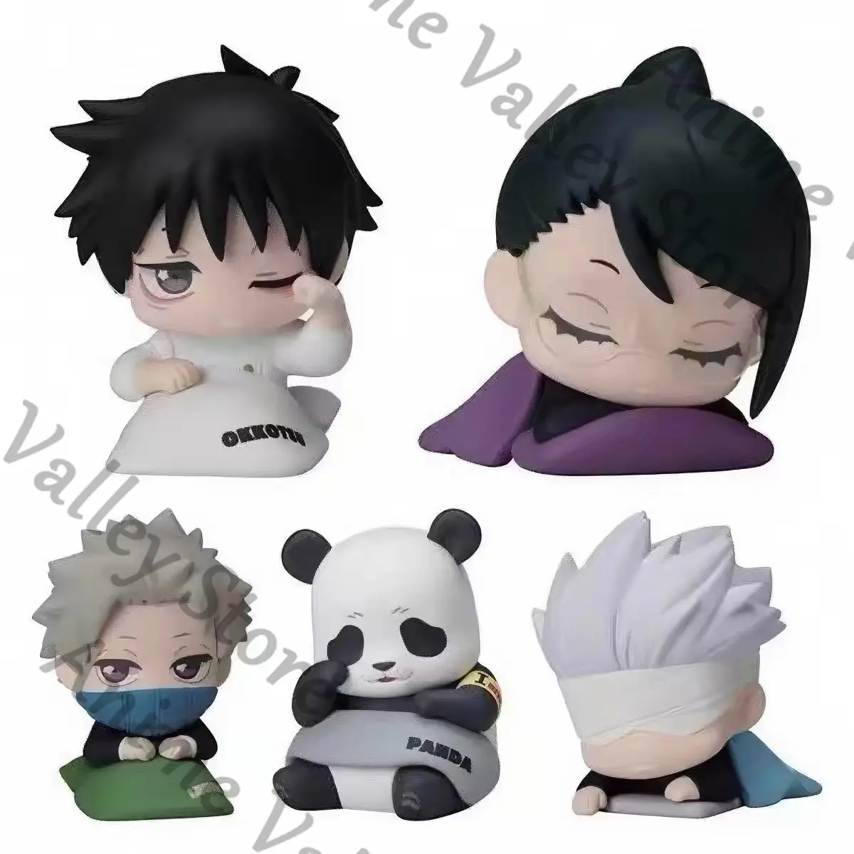 Фото Оригинальная аниме-фигурка Jujutsu Kaisen: Сатору Годжо, Зенин Маки, Оккоцу Юта. Коллекционная капсульная фигурка, модель для гаражного китса, украшение, подарок. №1