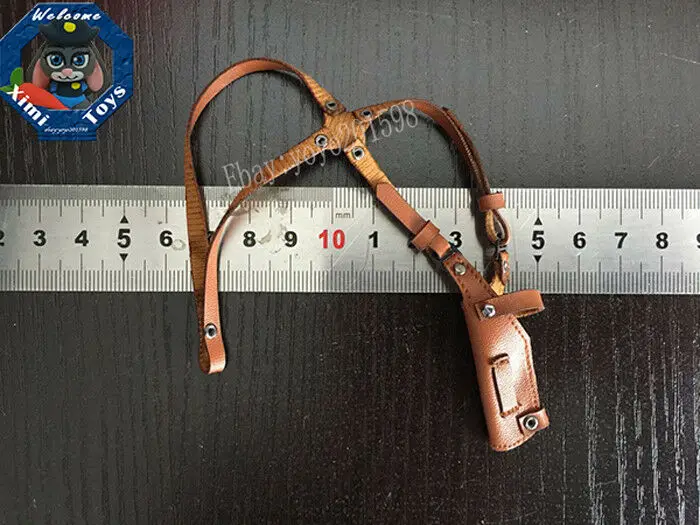 1/6 коричневый кобура Модель подмышек Stealth Holster F12 &quotМужской фигурный корпус |