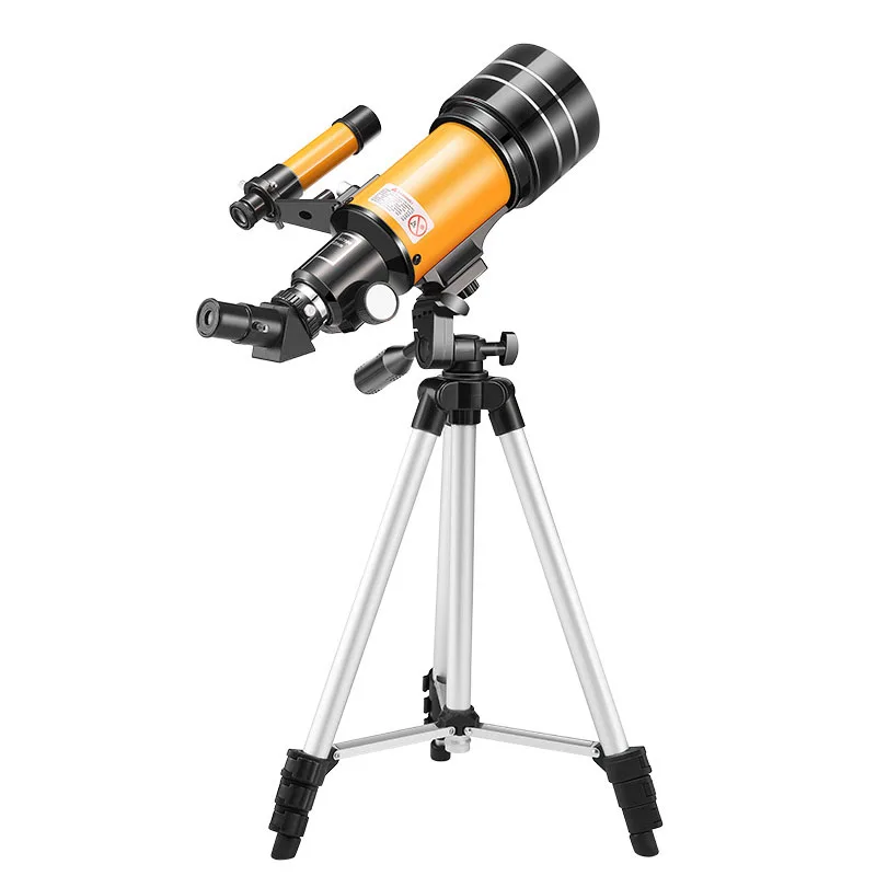 Telescope with Retractable Tripod Stargazing Telescope High Power Hd Monocular for Adult Kid Beginner Refraction Monocular