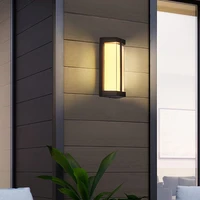 modern wall lamp courtyard weather proof minimalist for home lighting outdoor aisle lighting garden lighting fixture decorative
