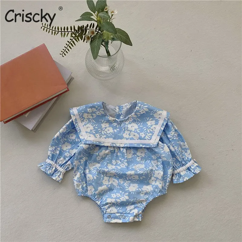 

Детский комбинезон с длинным рукавом, с цветочным принтом