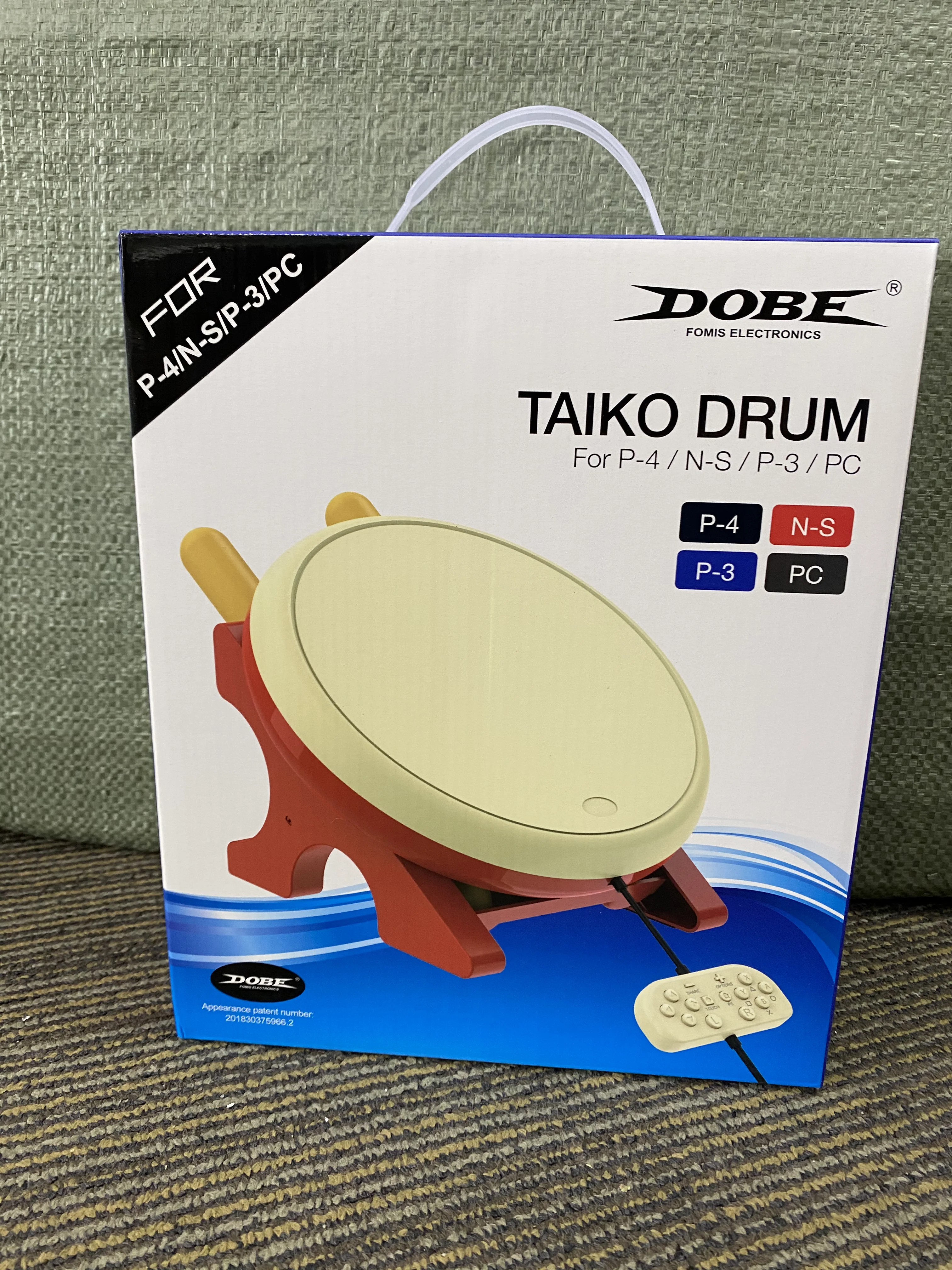 Для PS4/PS3/ПК/NS переключатель Барабан Тайко Joycon-совместимый контроллер для