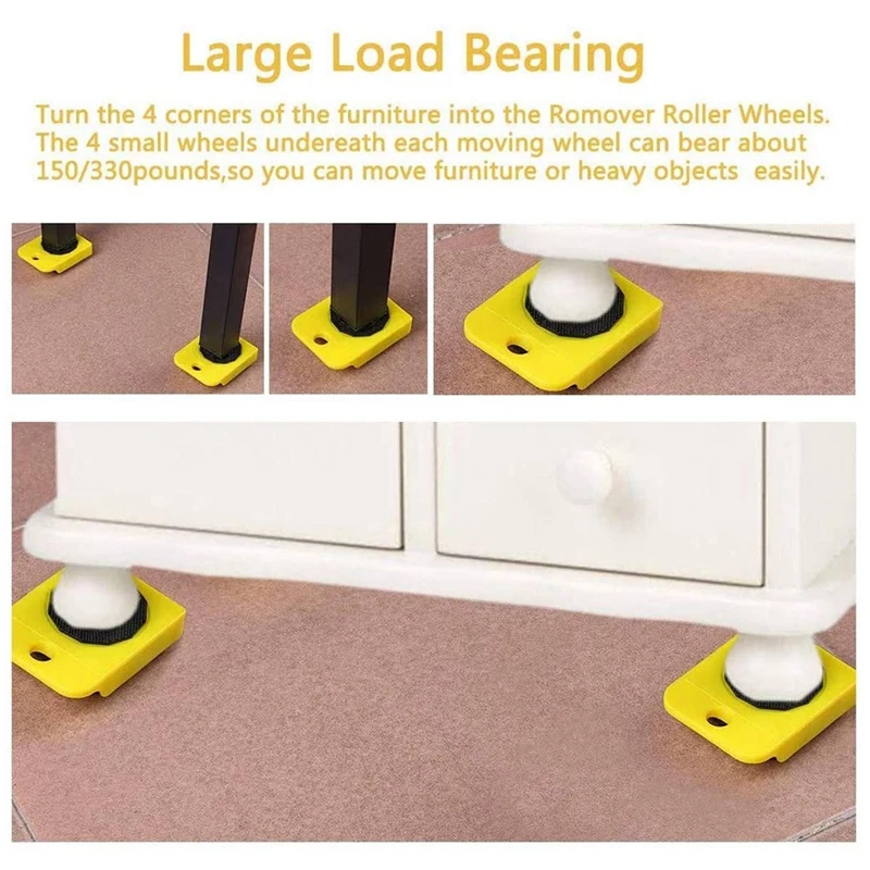 Набор инструментов для раздвижной мебели Перемещение Ролик бытовой техники