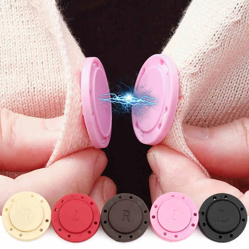 

Пара магнитных пуговиц «сделай сам», товары для шитья, магнитные невидимые магнитные пуговицы для одежды, металлические пуговицы, аксессуа...