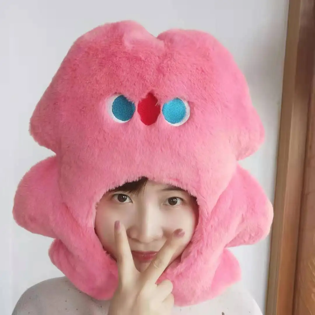 Милая мультяшная игрушечная шапка кавайная забавная подарок на день рождения