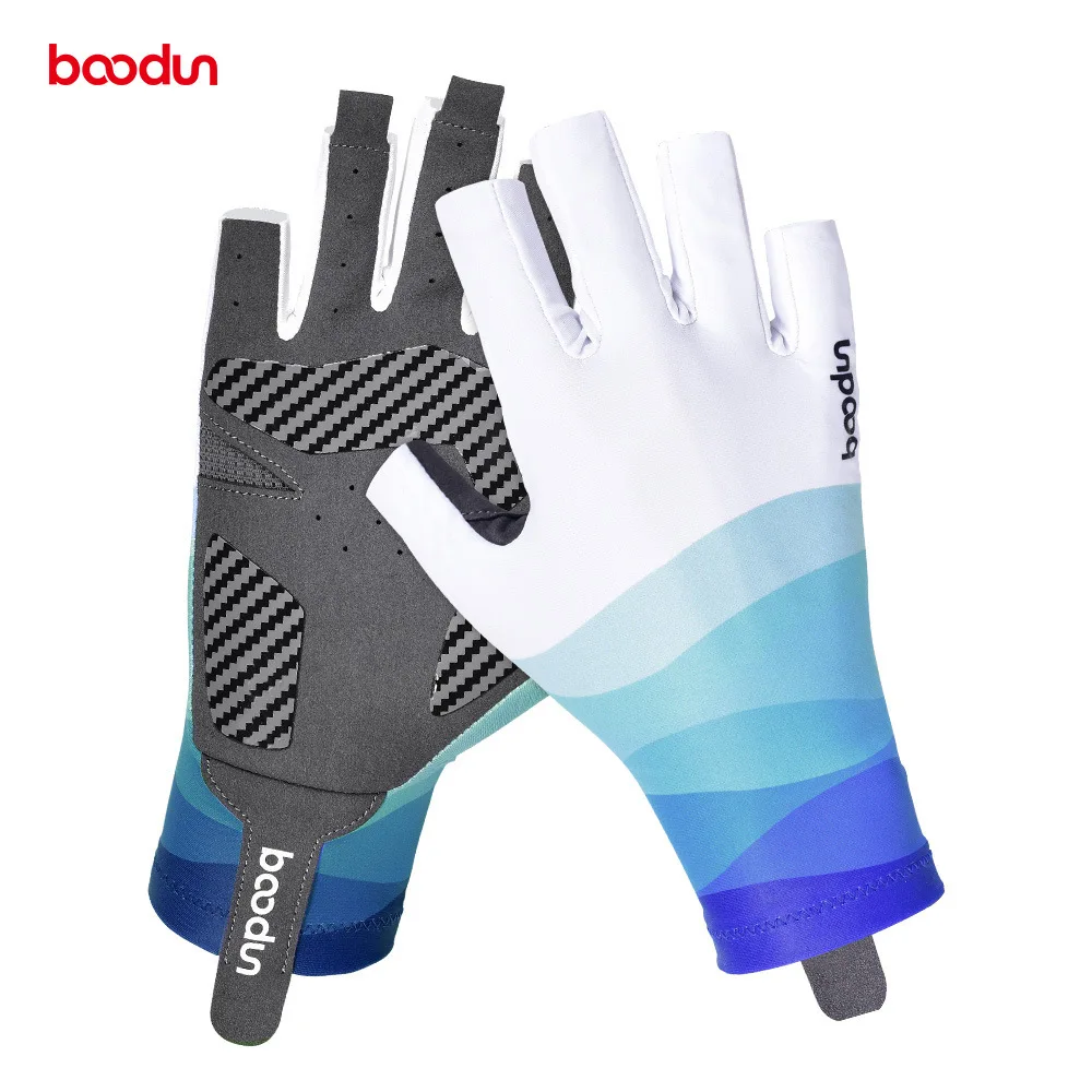 

Cycling Gloves Fishing Half Finger Anti-slip Gloves MTB Road Bicycle Cycling Gloves Ultra-thin Sunscreen Sport Racing Universal