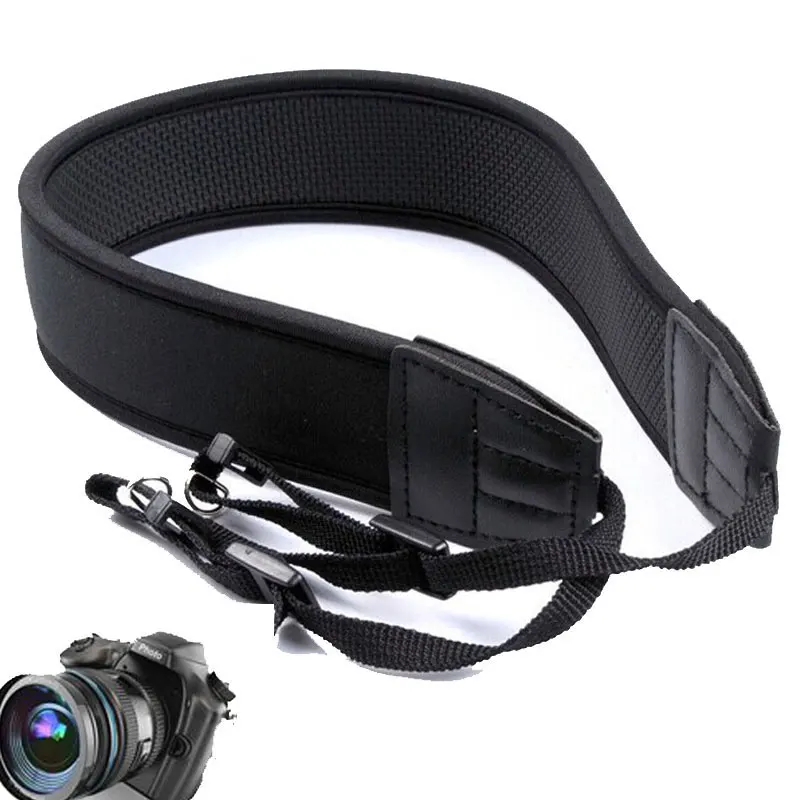 

New Style Camera Suspenders Comfort And Safety Shoulder Neck Strap For Holes All SLR DSLR For Canon SONY Nikon Camera