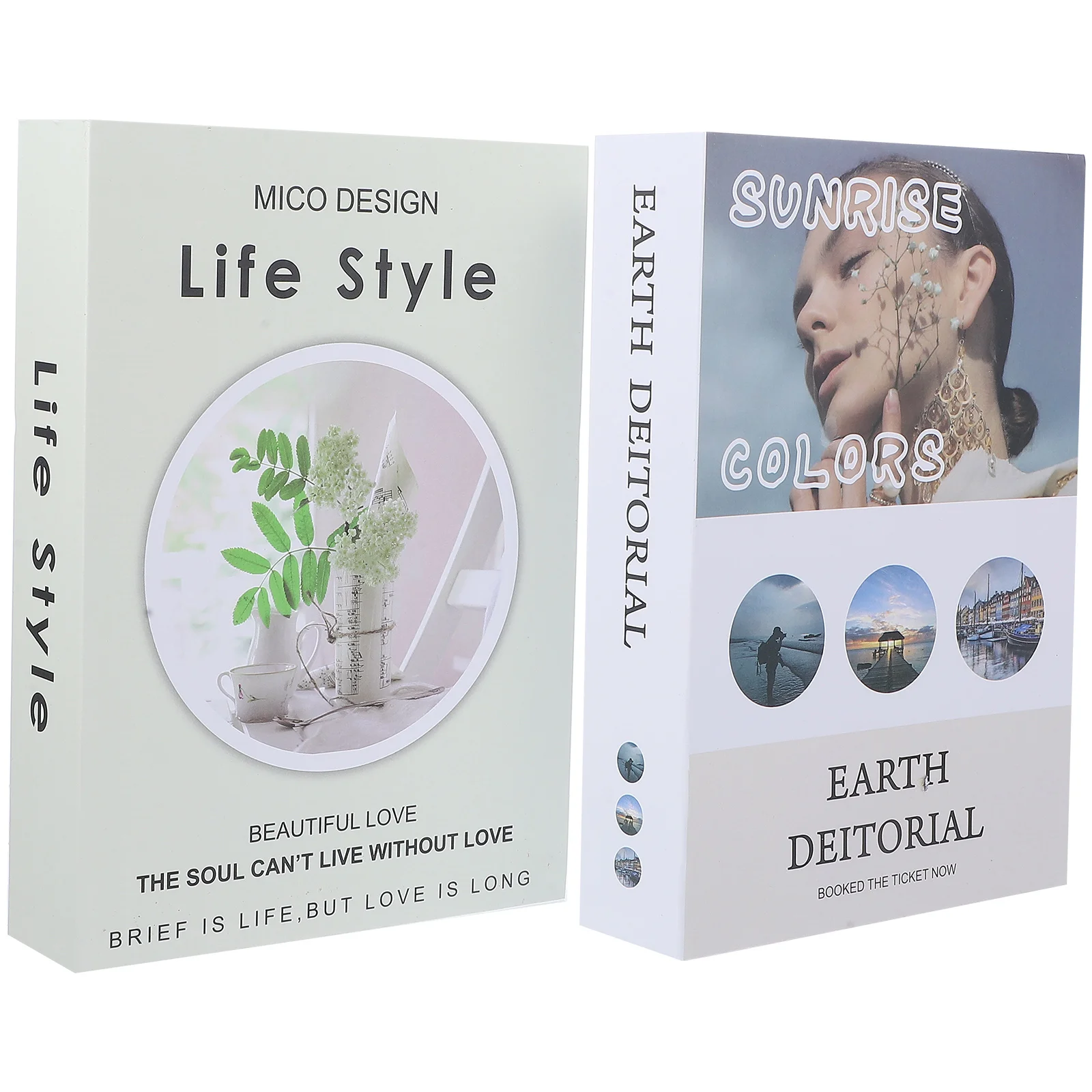 

Simulation Decoration Book Medern Simple Model Creative Photography Props Cumpleaños Para
