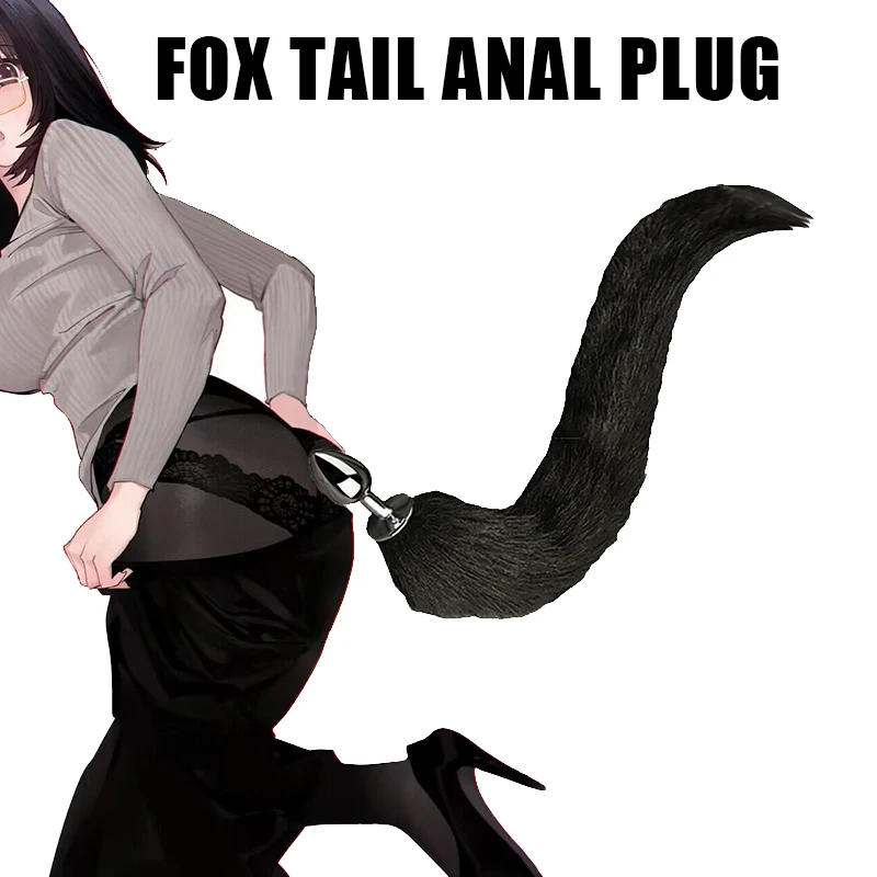 

Wolf Fox Tail With 4cm Diameter Anal Plug For Unisex Adult Sex Party Cosplay Roleplay Can Swing Flirting Tools