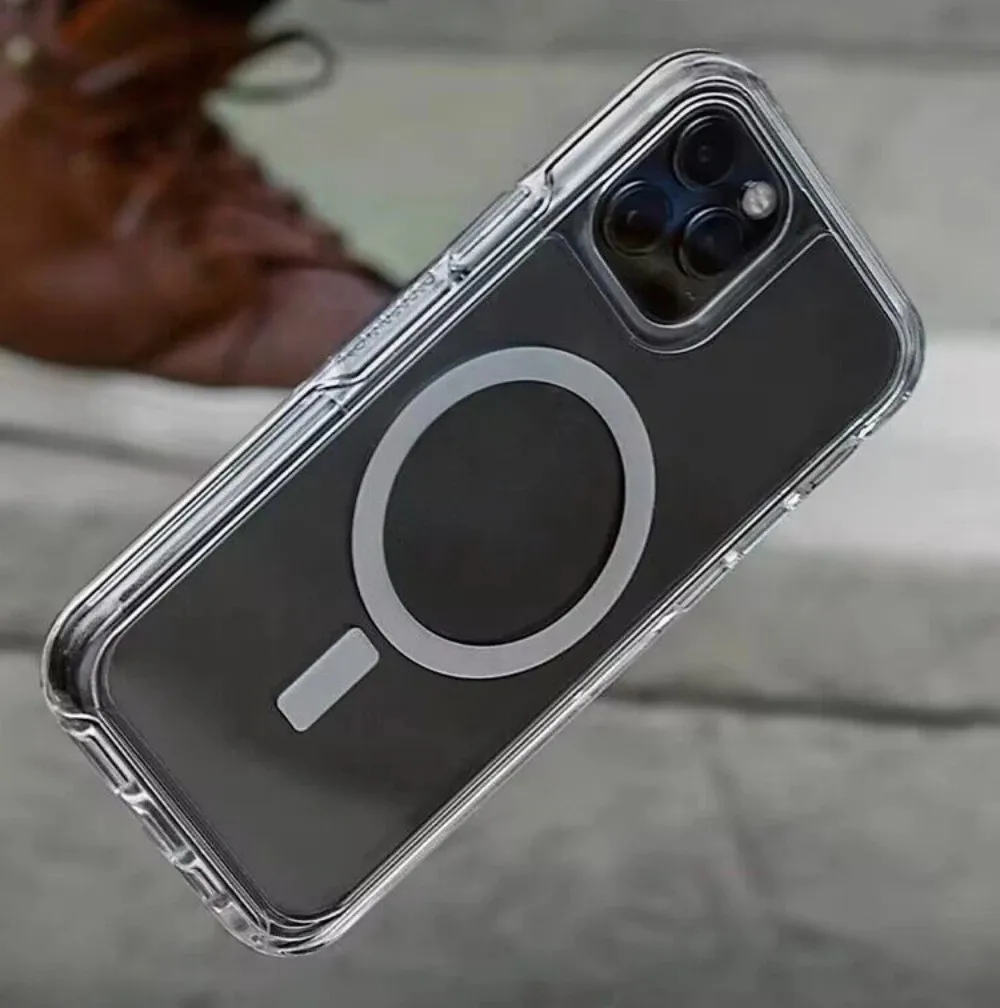 Ai Anti-falling protection For Otter MagSafe Series Symmetry Box Clear For iPhone 12 ProMax 13 Pro 14 Pro Max Plus Case