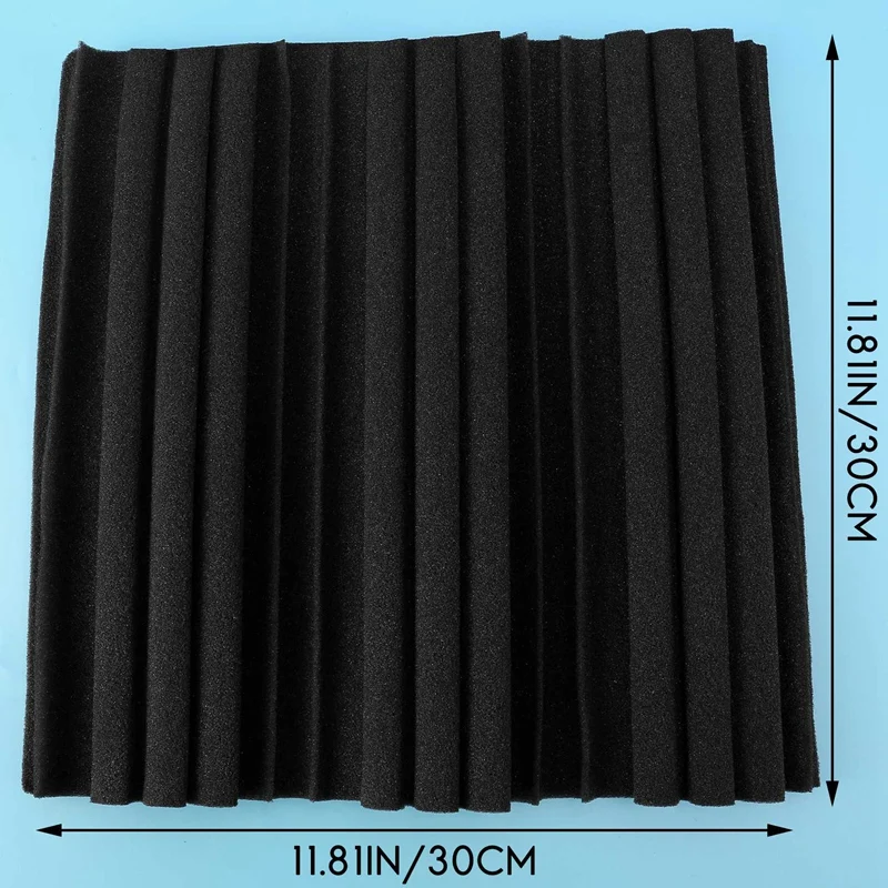 Звукоизоляционные панели 12 шт. звукоизоляционные из пеноматериала 12x12x2 дюйма для