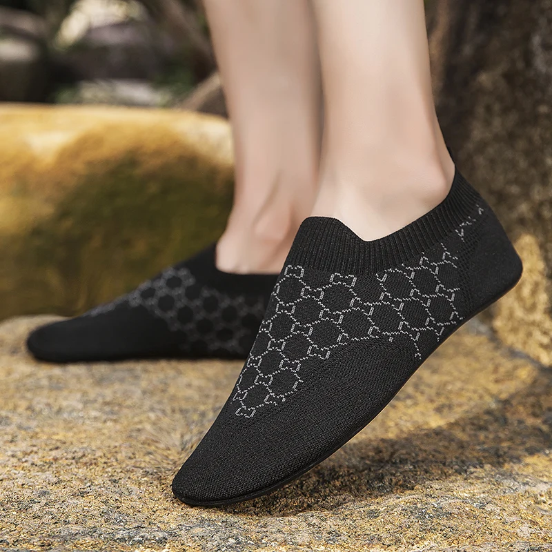 Новинка Flyknit Женская внутренняя специальная обувь для йоги улицы мужская пляжная