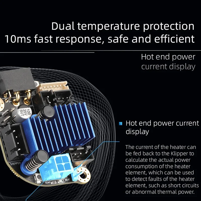 Плата нагревательная Mellow LDO Orbitool O3 V1.4 USB для экструдера Smart Orbiter V3 Klipper детали
