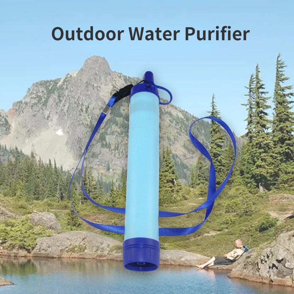 

Outdoor Water Purifier Adventure Water Purifier Set Double Filter Self-service Water Purification Camping Survival Essentials