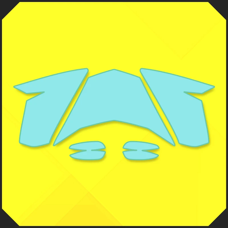 Защитная Наклейка для мотоцикла пленка лампы инструмента прозрачная защитная