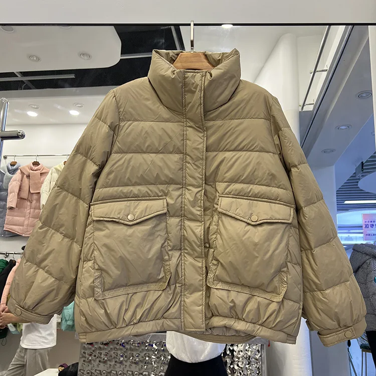 New Women Down Jacket Casual Style Autumn Winter Coats And Parkas Female Outwear