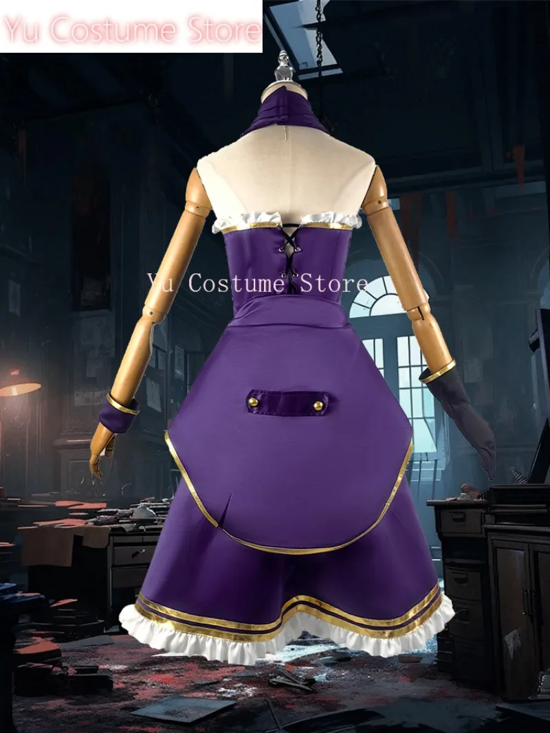 Yu Costume Identity V Patricia Dorival Conjurer Косплей Костюм Cos Game Аниме Вечеринка Униформа Хэллоуин