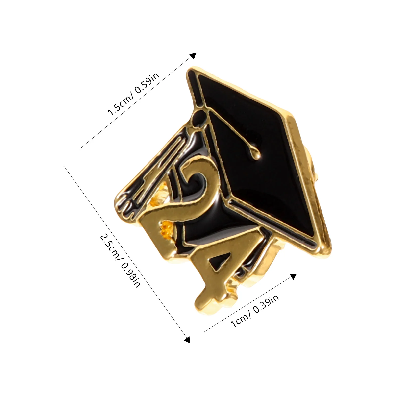 2 шт. декоративные булавки на выпускной