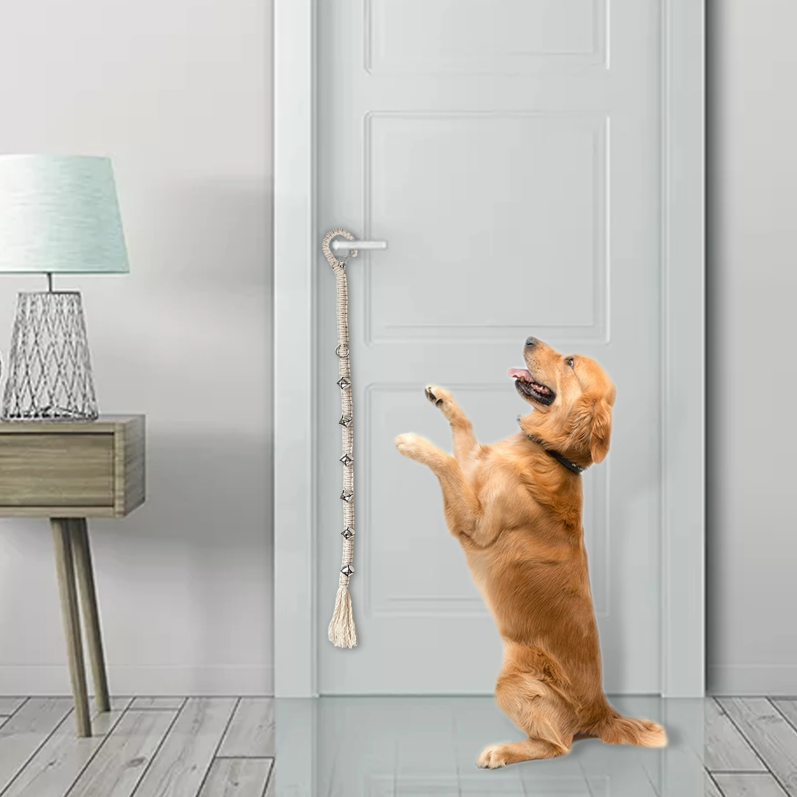 Dog Potty Training Bell Bells For Puppies Dogs Doggy Doorbell Pet Supplies To Ring |