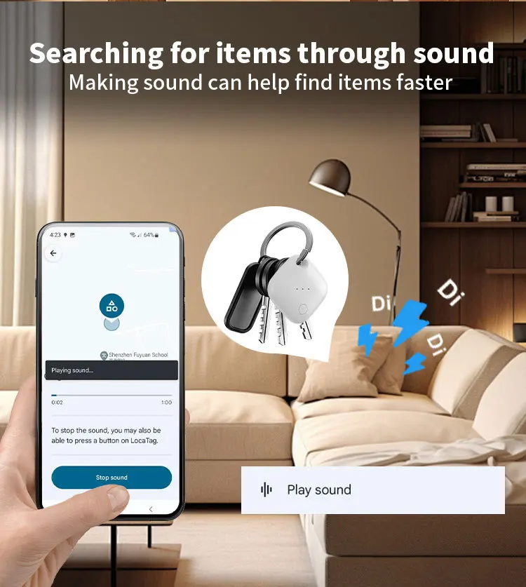 Фото CD Bluetooth Google Smart Tracker Tag Locator GPS для устройств Google Android, приложение Find Hub, Air Tag, устройство для поиска ключей, трекер для домашних животных/сумок №3