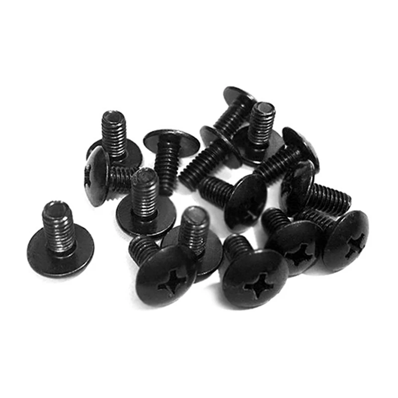

1000Pcs Tm Carbon Steel Black Flat Head Screw Stainless Steel Frame Screw Umbrella Head M3 Screw
