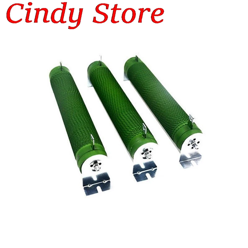 

1PC 500W 90R Power Coated corrugated Wire-wound Resistor 5% Fixed Type Tubular Shaped Pipple Winding Resistor