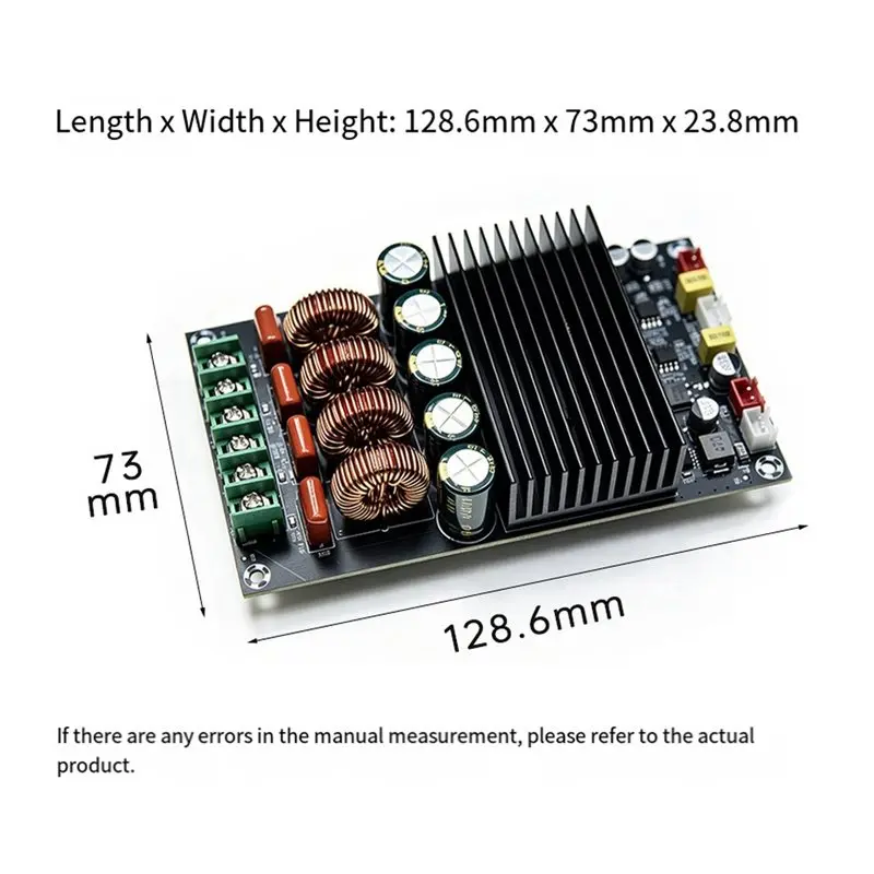 Хит продаж - TPA3255 2X300W 2-канальный высокомощный стереоусилитель, плата усилителя 600W класса D, цифровой модуль усилителя Hi-Fi, TPA3255 (art.: 3920dcf8bdeb2) - 3920dcf8bdeb2