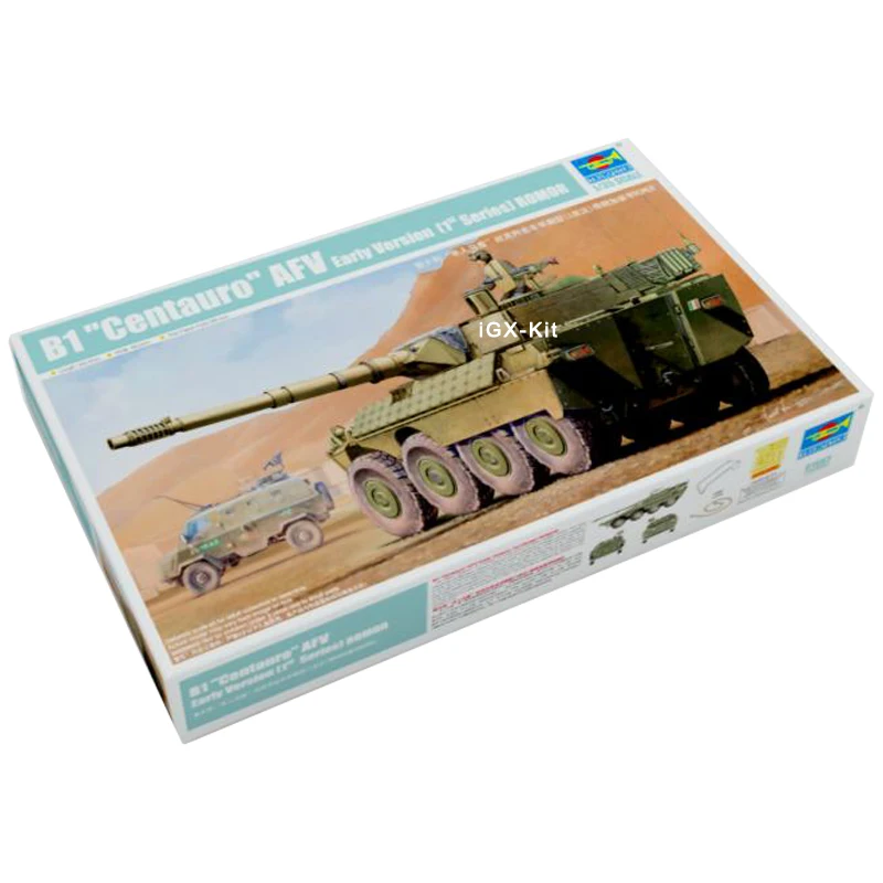 Trumpeter 01563 Масштабная модель 1:35 итальянского истребителя танков B1 Centauro 1-го отряда, с комплектом для сборки из пластика ROMOR, подарок для любителей моделирования (art.: 3920da366663e) - 3920da366663e