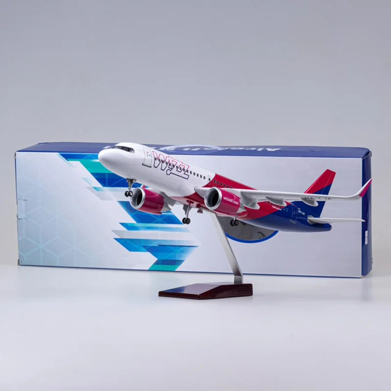 

Самолёт A320 NEO Wizz Air Airlines, 47 см, 1/80 дюймов