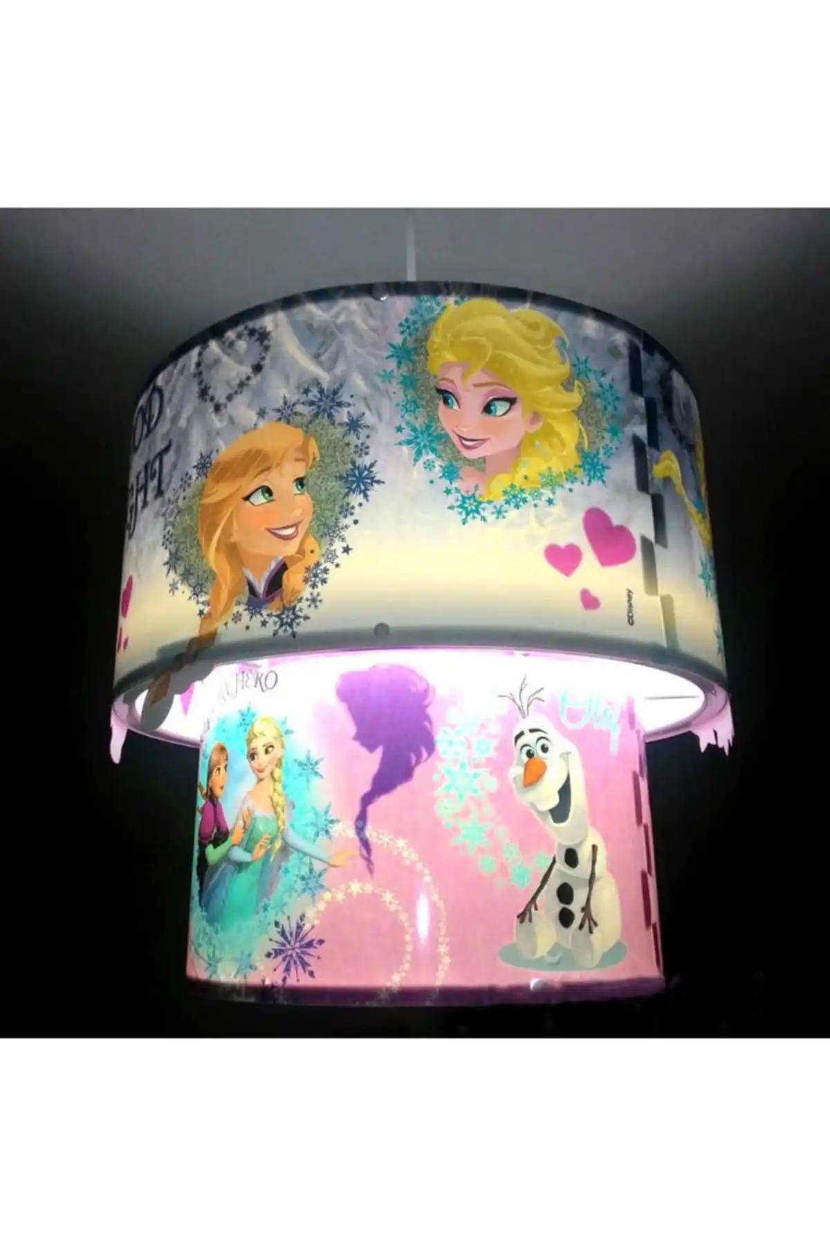 DOLBOVI chandelier 3D-3D Frozen magic ceiling pendant lamp