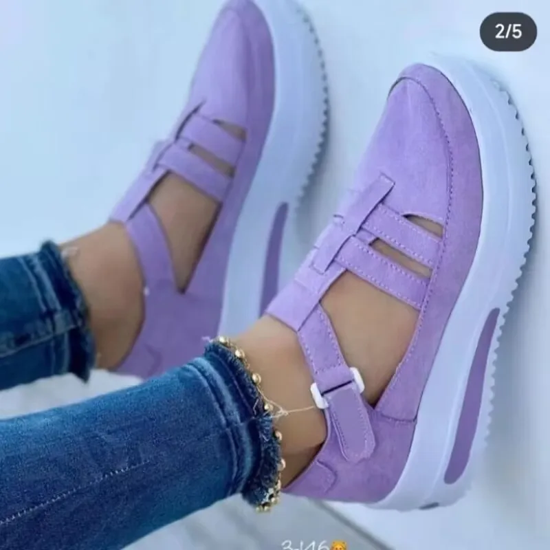 Women's Sneakers Platform Casual Breathable Sport Design Vulcanized Shoes Wedges Fashion Female Footwear Zapatillas Mujer