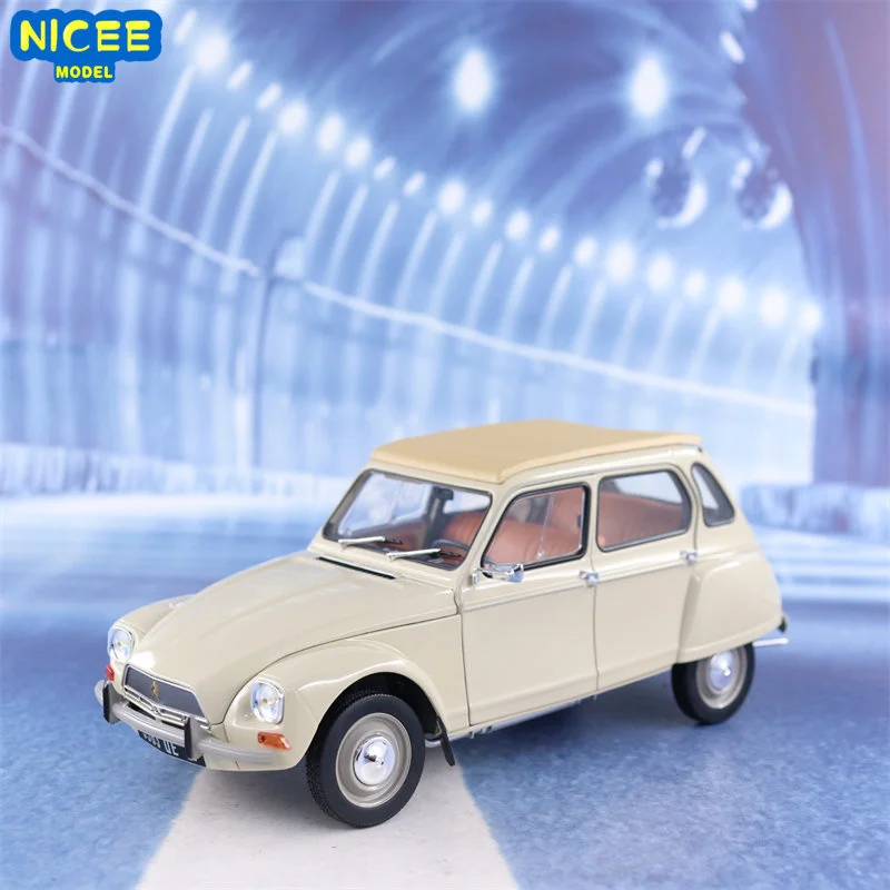 

1:18 1970 Citroen Dyane 6 High Simulation Diecast Car Metal Alloy Model Car Toys for Children Gift Collection P70