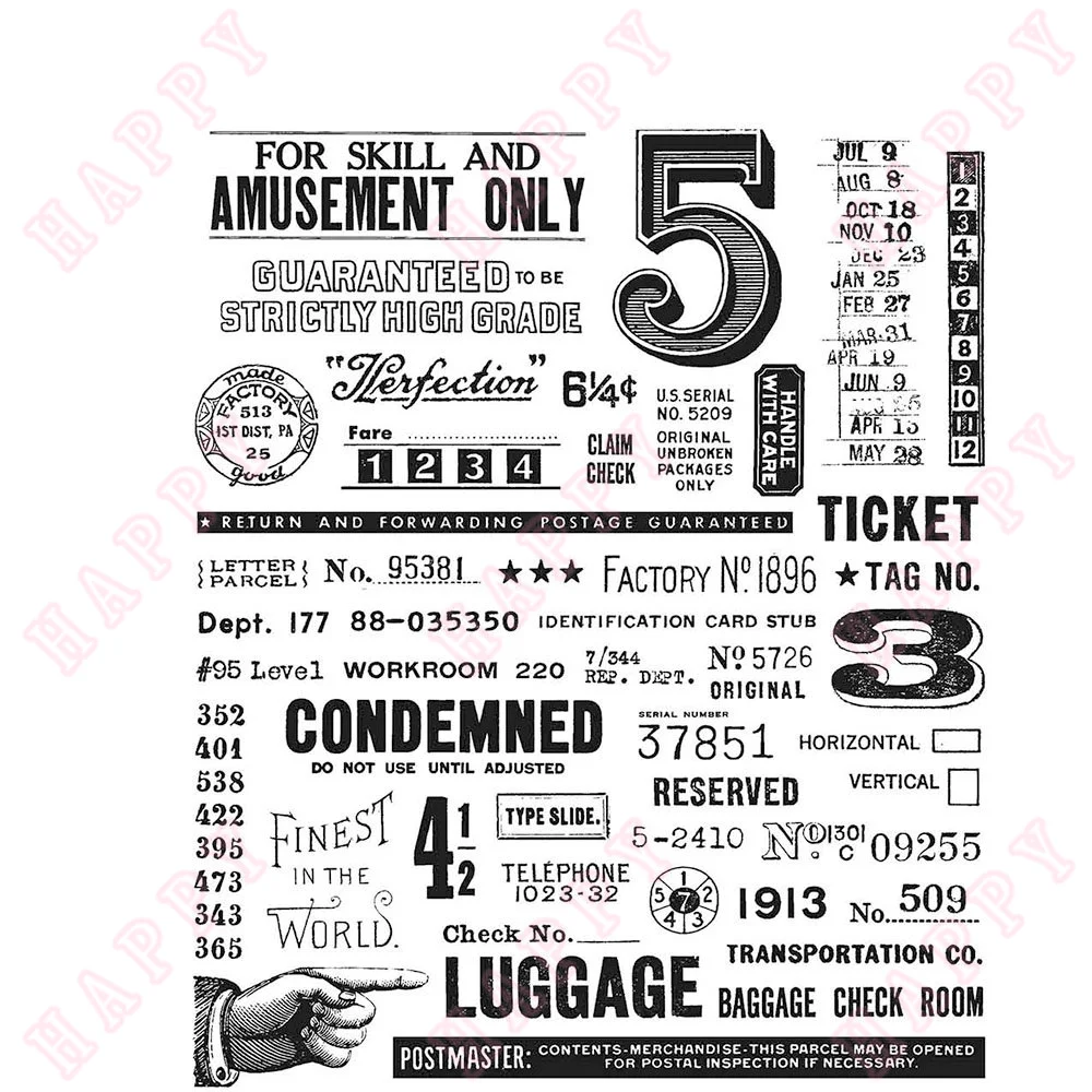 

Hot Arrival New Eccentric Stamps Scrapbook Decoration Diary Craft Embossing Background Template DTY Greeting Card Handmade 2022