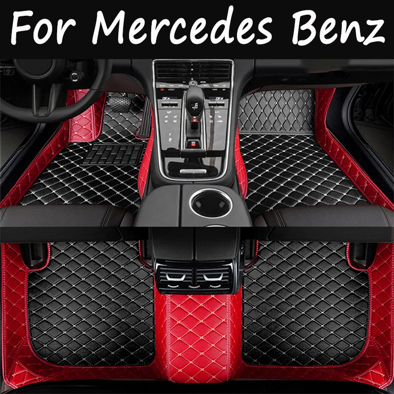 

Автомобильные коврики для Mercedes-Benz GLA EQA H247 2021 2022 2023, водонепроницаемые автомобильные коврики, Полный Комплект ковриков для автомобиля, аксессуары для интерьера автомобиля