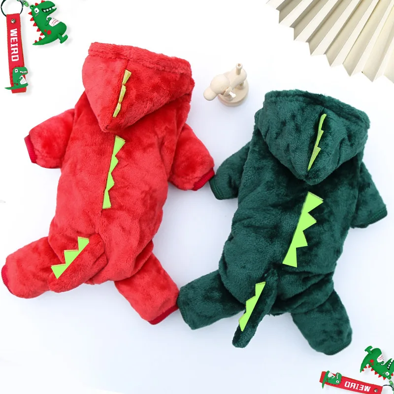 

Winter Pet Dog Clothes Warm Fleece Dogs Jumpsuits Clothing for Small Dogs Puppy Cats Chihuahua Coat