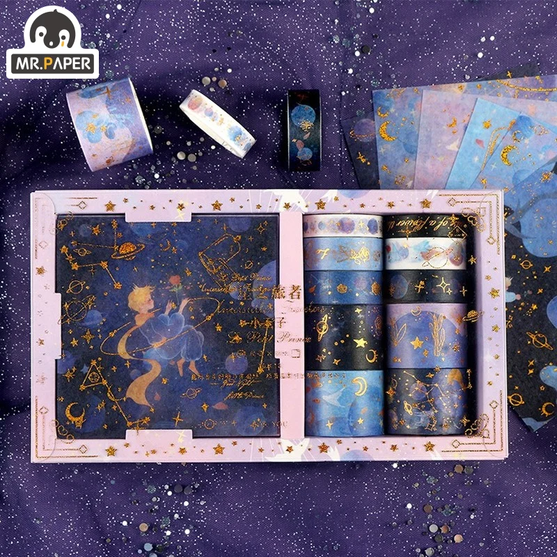 

Набор винтажных маркеров Mr.paper, 2 стиля, 10 рулонов/упаковка