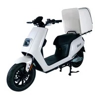 Factory direct cheap 2 wheel lithium battery electric food delivery scooter / motorbike with eec coc