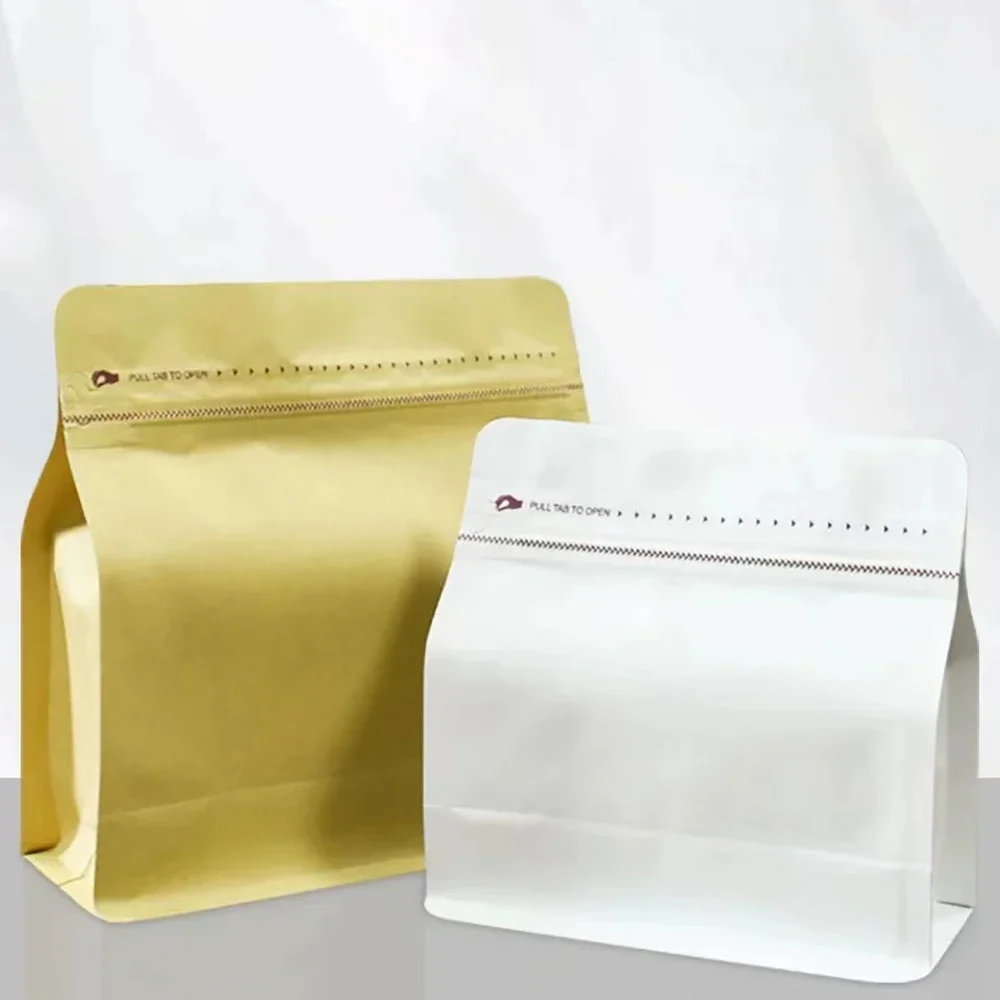 50 шт. экологически чистый блок из крафт-бумаги нижняя упаковочная сумка