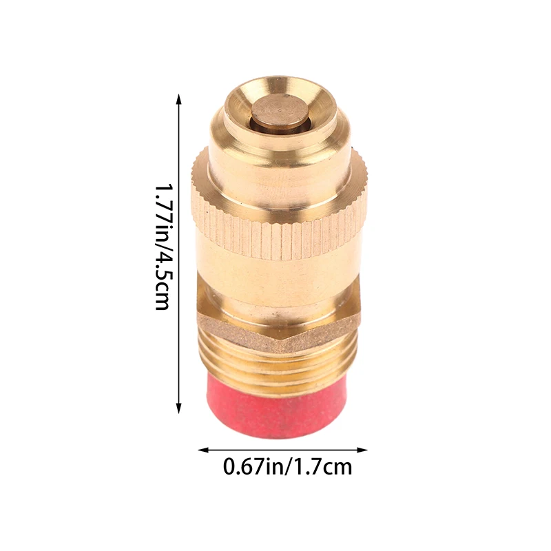 1/2 &quot360 градусов регулируемый латунный спринклер для полива сада распылитель