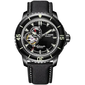 Genuine men's watch, fully automatic waterproof mechanical watch, luminous luxury Diving watch